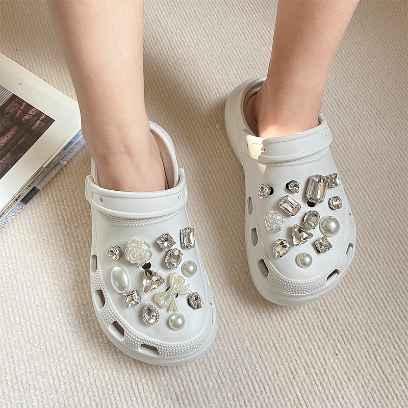 sticker dép crocs1 Phụ Kiện Khóa Trang Trí Giày Dễ Thương DIY