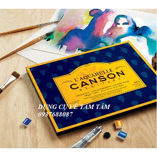 [ TÂM TÂM ]-Giấy vẽ màu nước cao cấp Canson Heritage, Giấy vẽ Heritage cao cấp hạng họa sĩ (Xấp 5 tờ)-