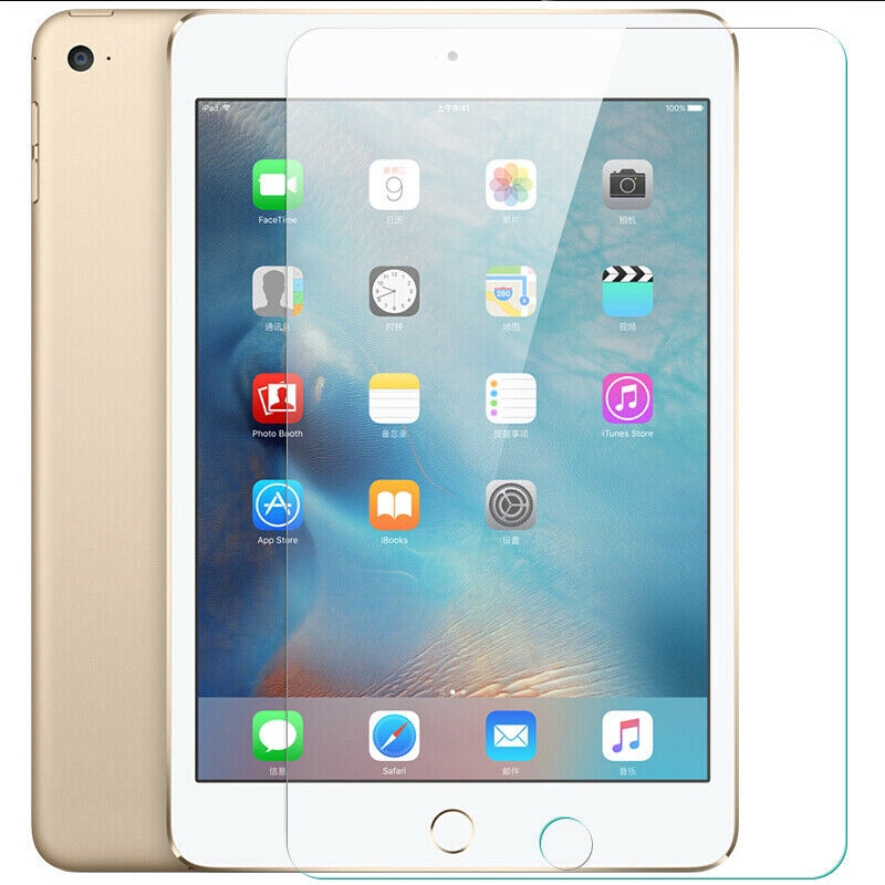 Miếng mặt kính cường lực trong suốt dán cho Apple iPad Mini 1 2 3 4 5