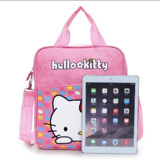 Balo cặp học sinh kitty hồng