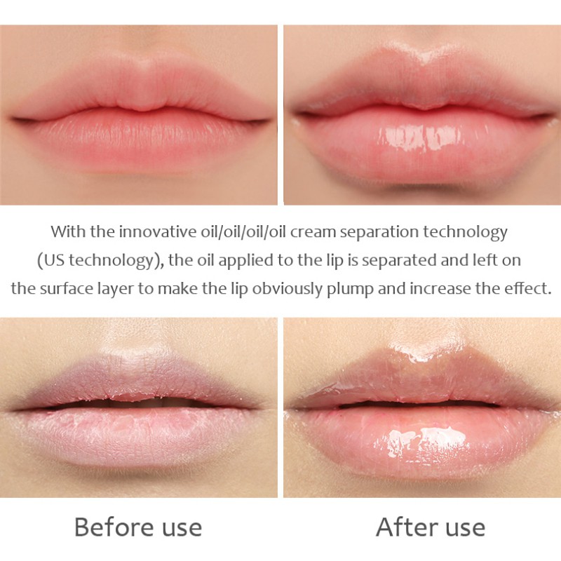 Kissbeauty Lip Plumper Moisturizing Smooth Fine Lines Brighten Lip Color Lip Care