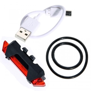 Đèn đuôi xe đạp leo núi TOOPRE chiếu sáng ban đêm sạc USB