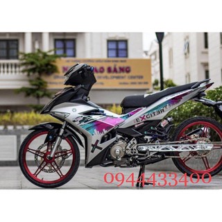 Tem rời exciter 150 thành phố tem chuyển màu cực đep