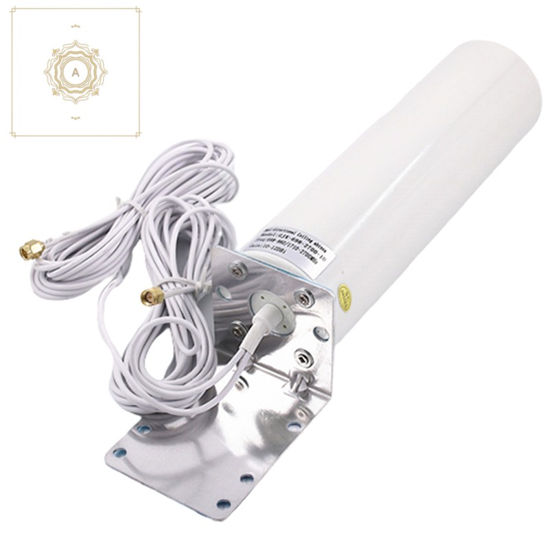 Ăng Ten Wifi 4g Lte 12dbi Sma 5m 2.4ghz Cho B315 E8372 E3372 Zte Routers Sma Male