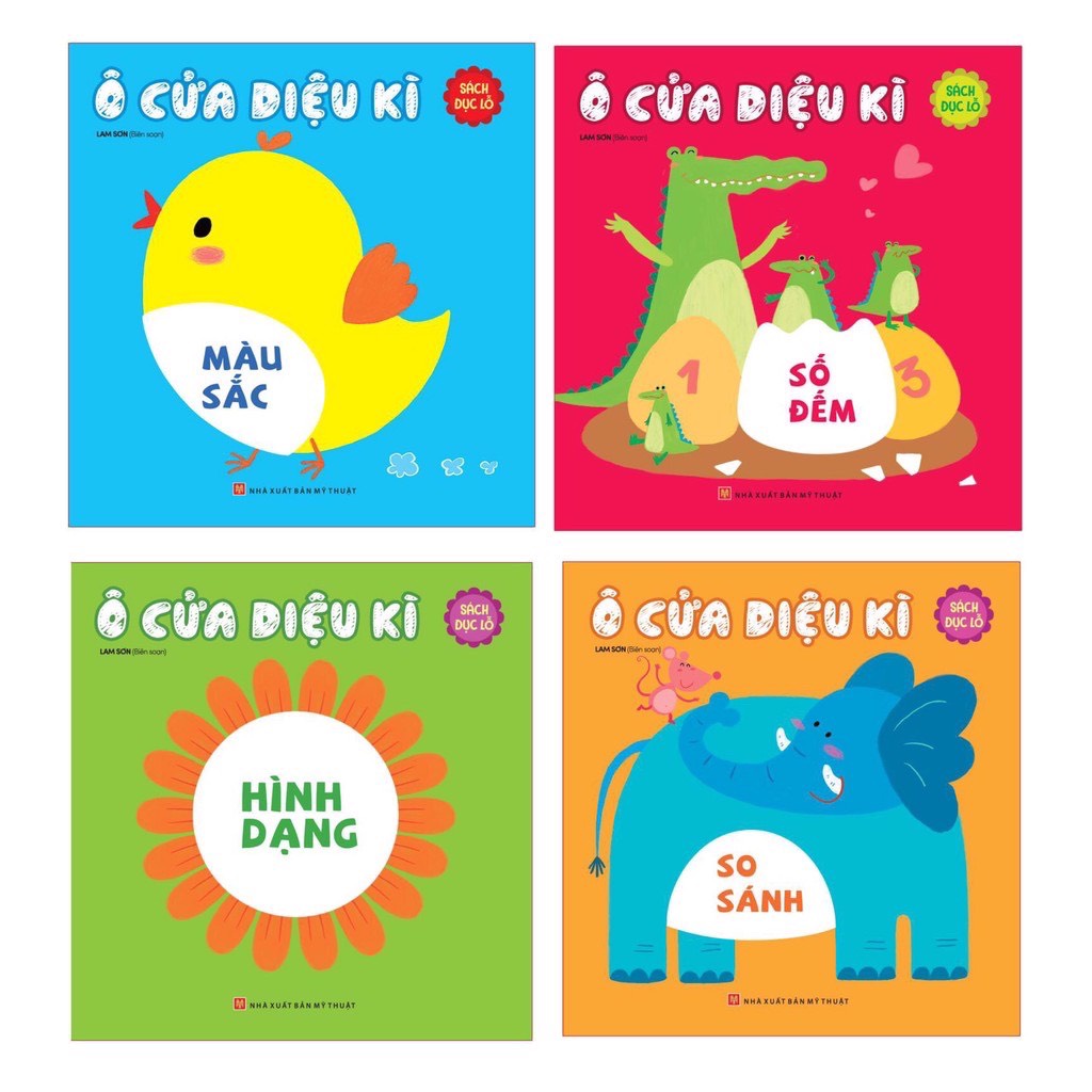 Combo Sách Đục Lỗ - Ô Cửa Diệu Kì (4 quyển)