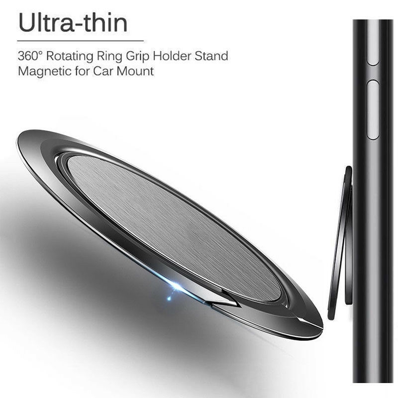 Nhẫn Móc Ngón Tay Bằng Kim Loại Siêu Mỏng Cho Điện Thoại