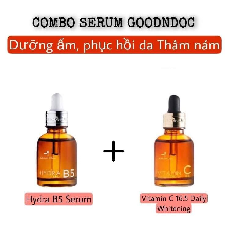 Serum Vitamin C Goodndoc Dưỡng Trắng Da, Chống Lão Hóa - GoodnDoc Vitamin C 16.5 Daily Whitening Serum