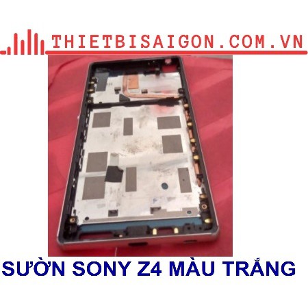 SƯỜN SONY Z4 MÀU TRẮNG