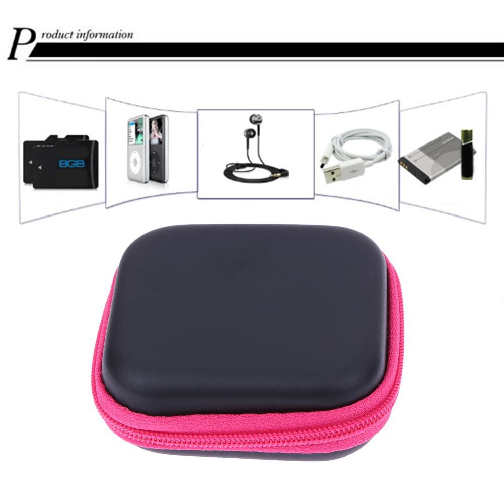 Hộp đựng tai nghe Bluetooth mini dạng vuông tiện lợi