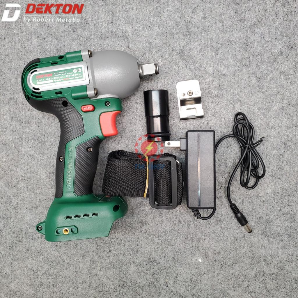 Máy Siết Bulong Dekton  2IN1 Eco Series / 380Nm / M21-IW380N / Motor Brushless / Chân Pin Phổ Thông