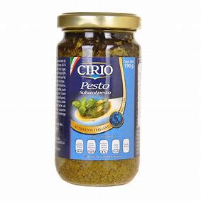 Sốt Húng Quế Pesto Salsa Autentico Italiano Pasta Sauce Cirio 190g