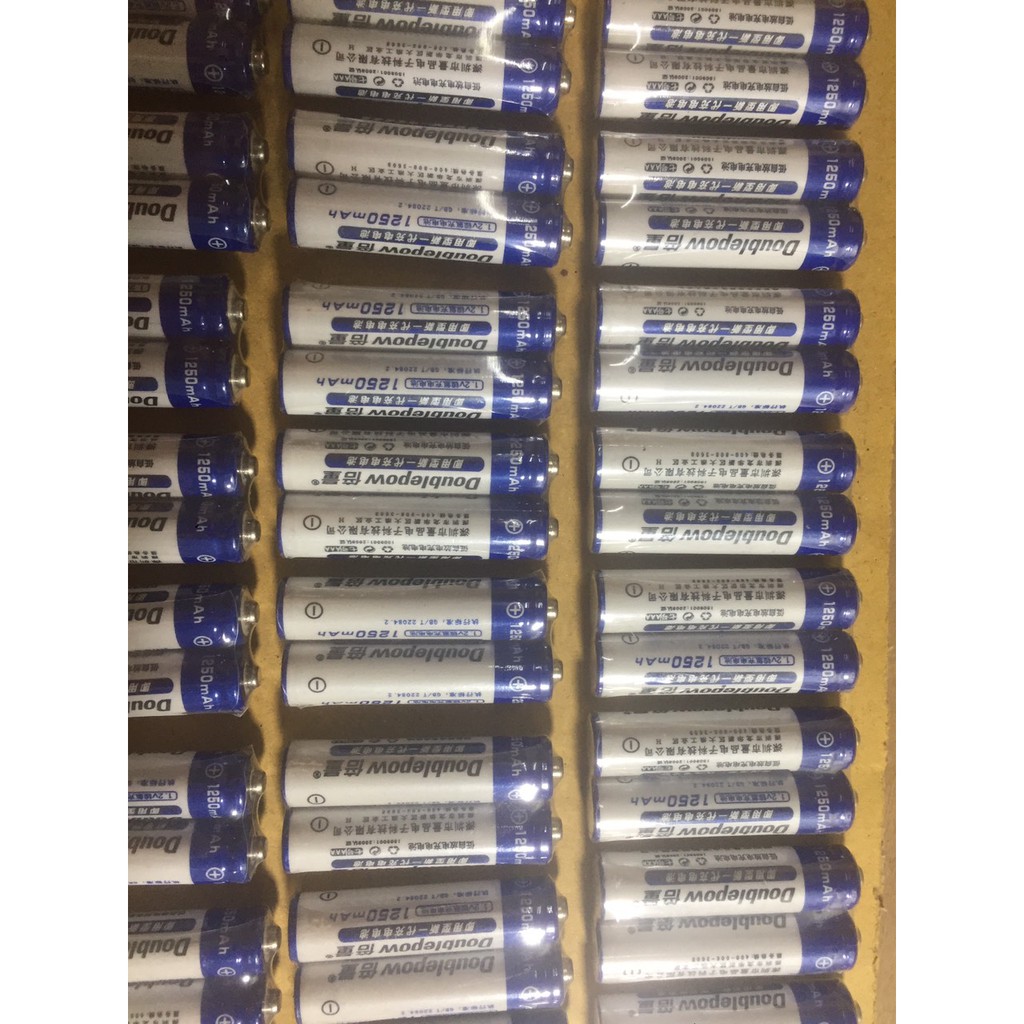 PIN AAA ( PIN ĐŨA ) Doublepow 1250mAh - Hàng chính hãng dung lượng thực