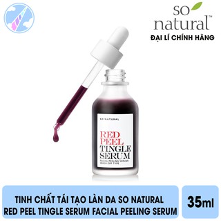 Tinh Chất Tái Tạo Làn Da So Natural Red Peel Tingle Serum Facial Peeling Serum 35ml