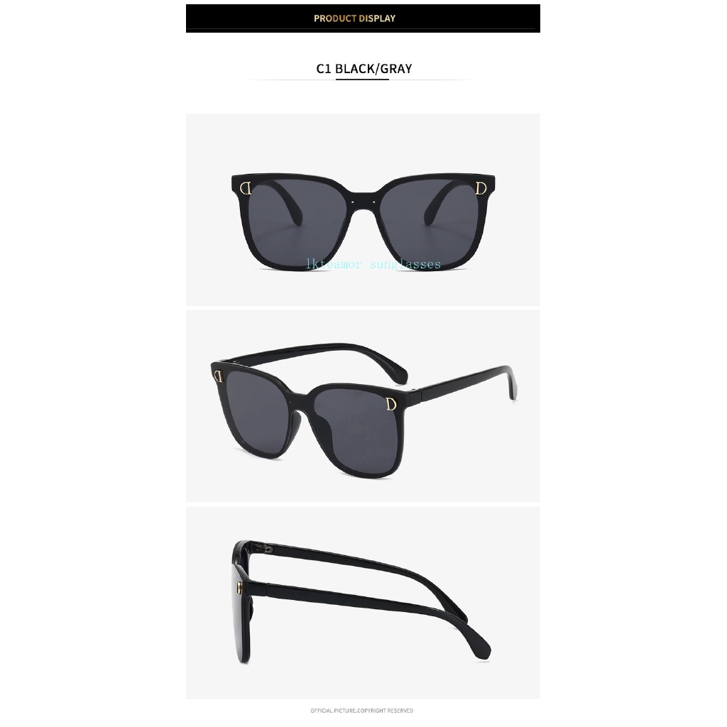 Kính Mát Gọng Chữ D Thời Trang Cho Nam Nữ 2020