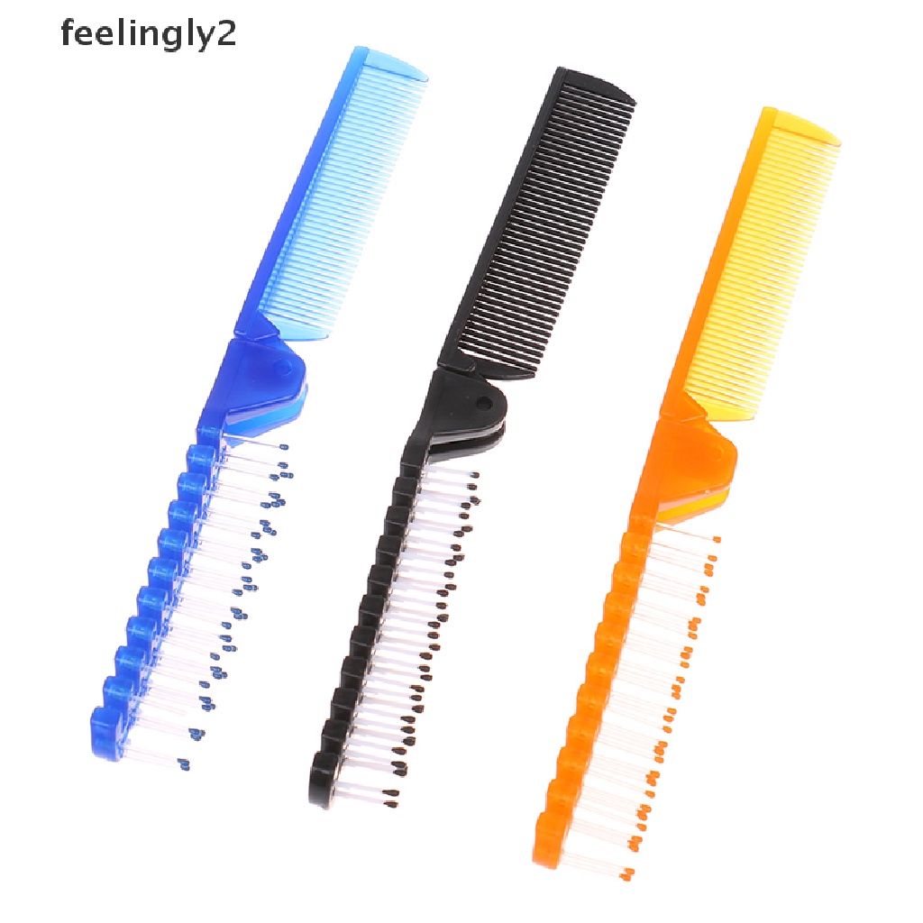 Lược Nhựa Chống Tĩnh Điện Có Thể Gấp Gọn Tiện Lợi Cho Du Lịch