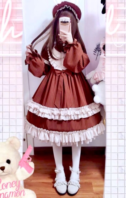 Đầm OP LOLITA autumn vintage
