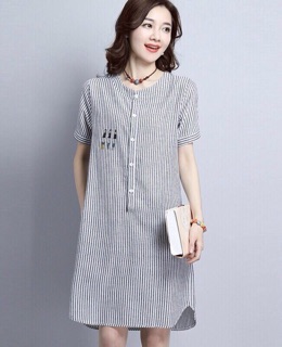 Combo: kính+ đầm suông+ áo sơmi
