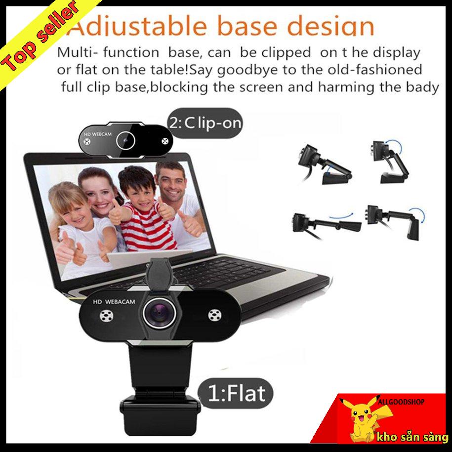 Webcam xoay được bảo vệ chống nhìn trộm có mic để gắn máy tính | BigBuy360 - bigbuy360.vn