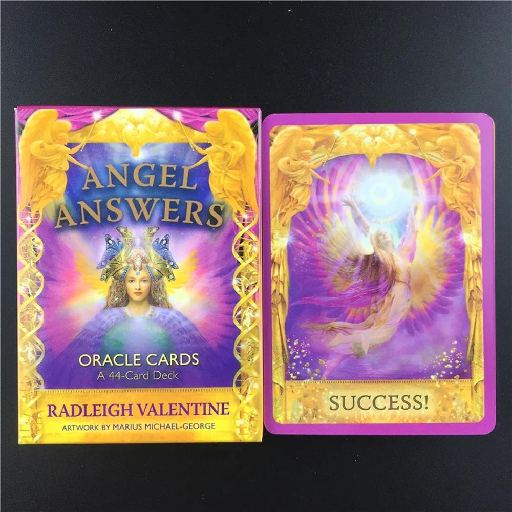 Bộ Bài Tarot Thiên Thần Trả Lời Trả Lời Tin Tưởng Bằng Tiếng Anh Đầy Đủ