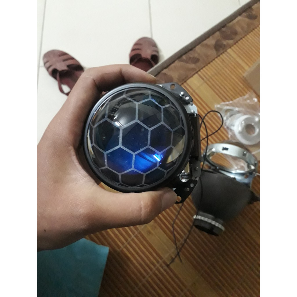 Full bộ đầy đủ Hella Laser Blue Lens 6 món