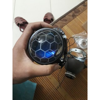 Full bộ đầy đủ Hella Laser Blue Lens 6 món