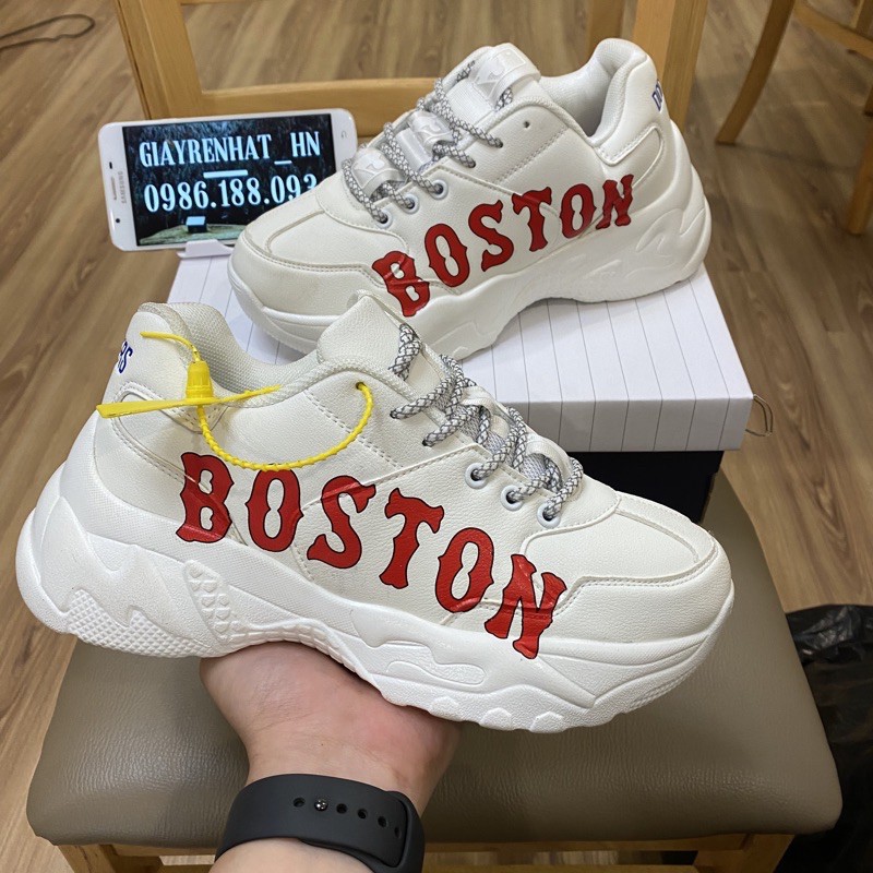 GIÀY mlb BOSTON ĐỎ TƯƠI NAM NỮ