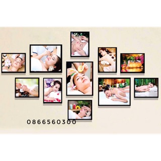 Bộ 11 tấm spa dán tường