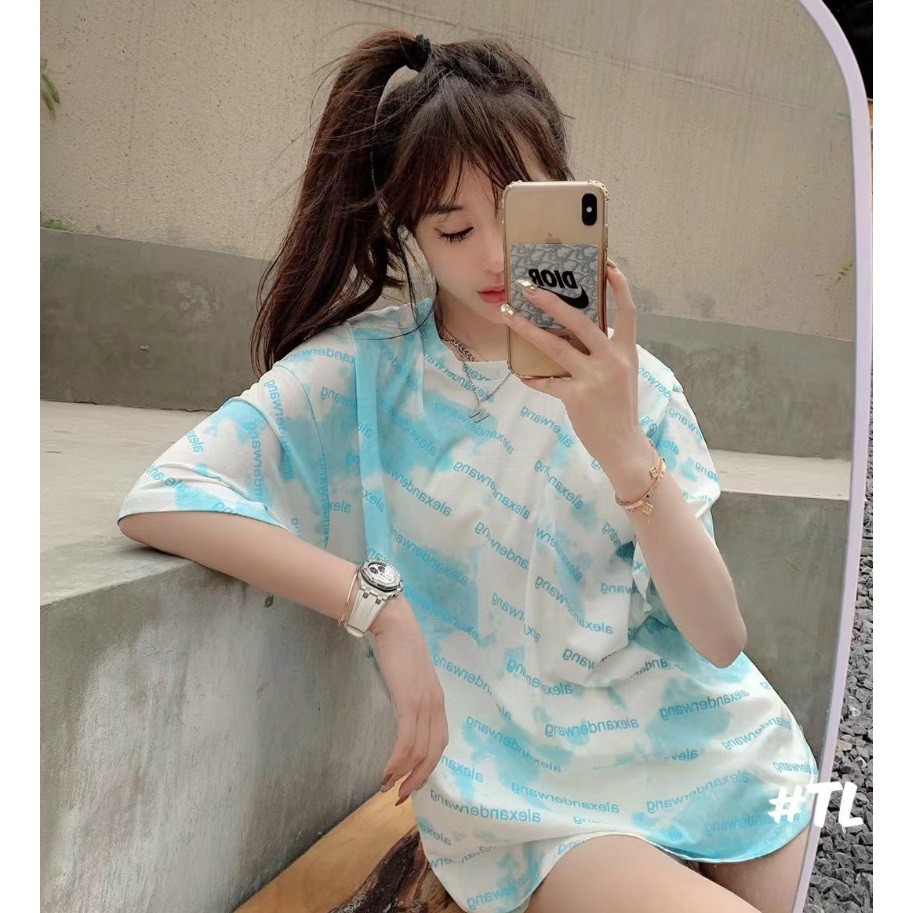 Áo thun form rộng chất đanh dày siêu xịn- Ở nhà chống dịch vừa mát, vừa lịch sự - thêu, đính đá, chữ nổi, in hình