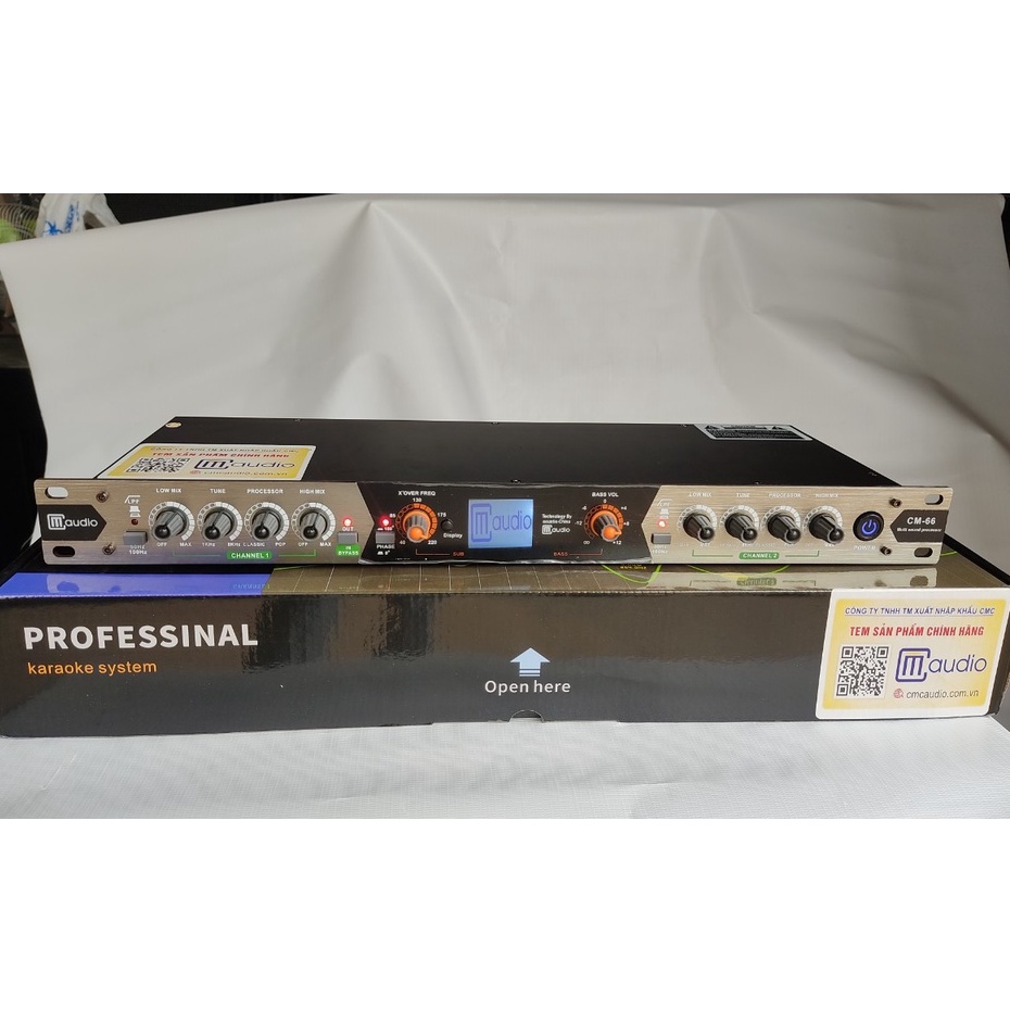 THIẾT BỊ NÂNG TIẾNG HÁT KARAOKE CM66 CHÍNH HÃNG MÁY NÂNG TIẾNG