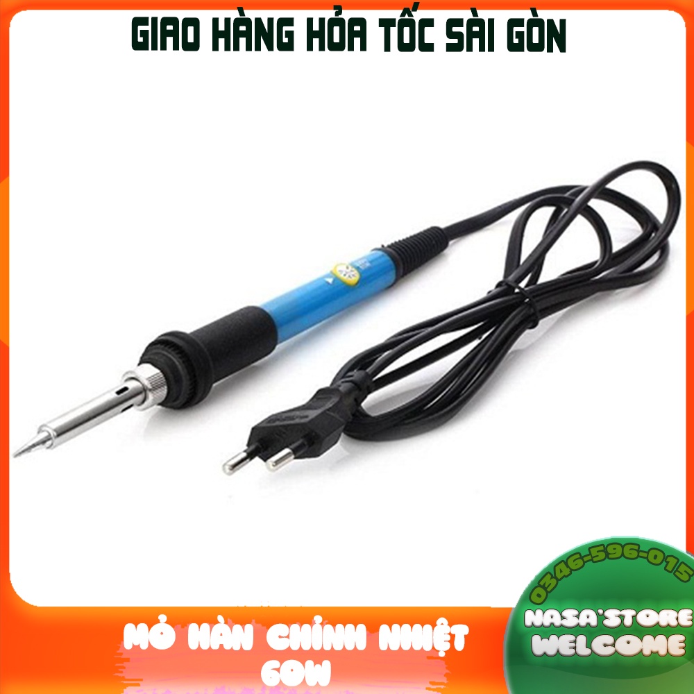 Mỏ hàn chỉnh nhiệt độ máy hàn 220v 60w máy điều chỉnh nhiệt độ chất lượng cao