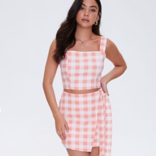 Áo Croptop kẻ caro
