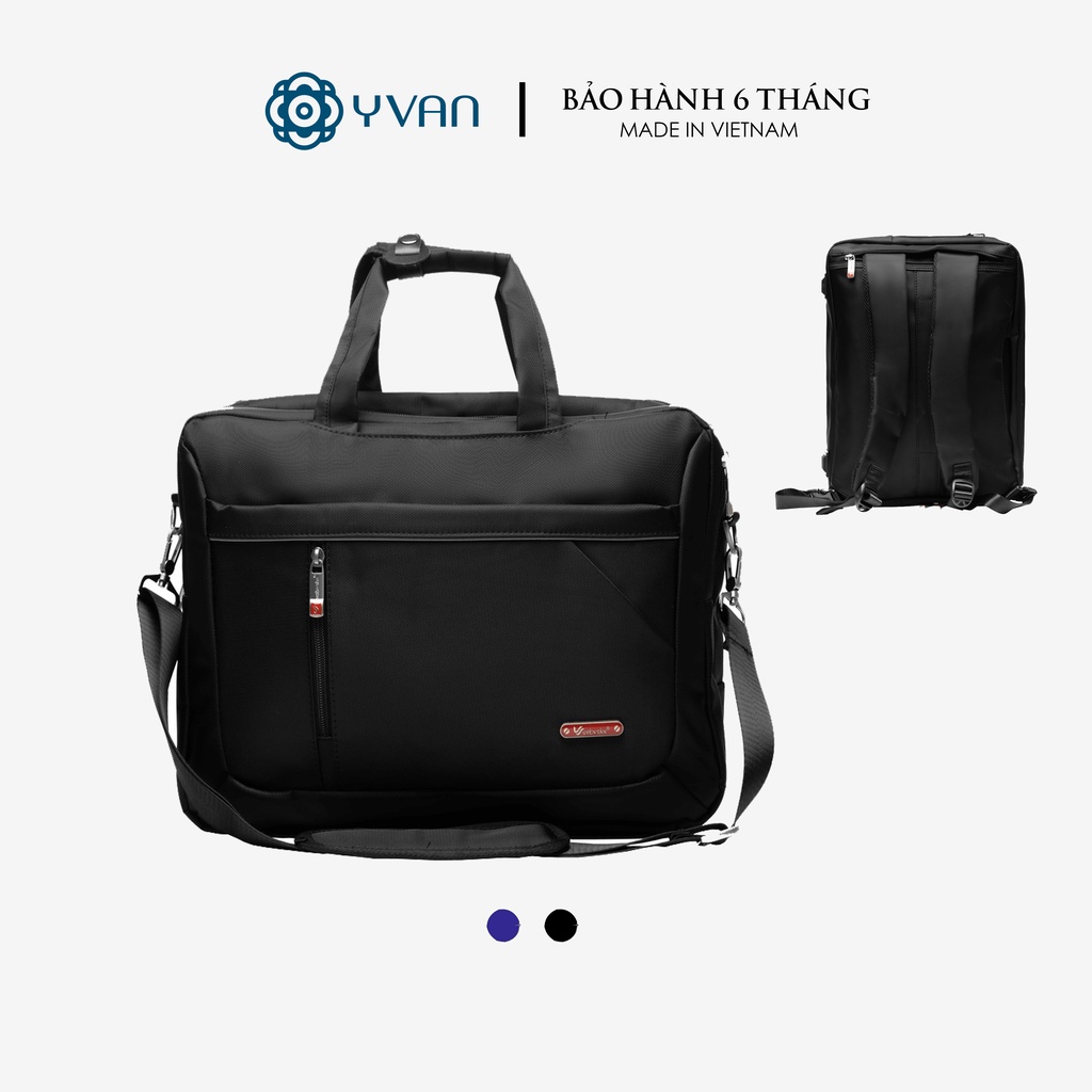 Cặp laptop thời trang học sinh sinh viên đa năng có lót chống sốc Uyên Vân 6679