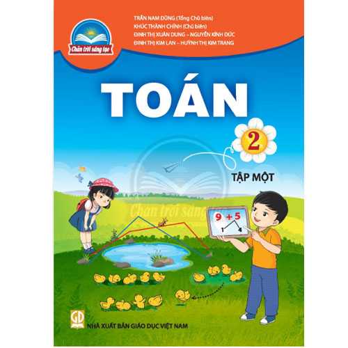 Sách - Combo Toán lớp 2 tập 1 SGK+SBT (Chân trời sáng tạo)