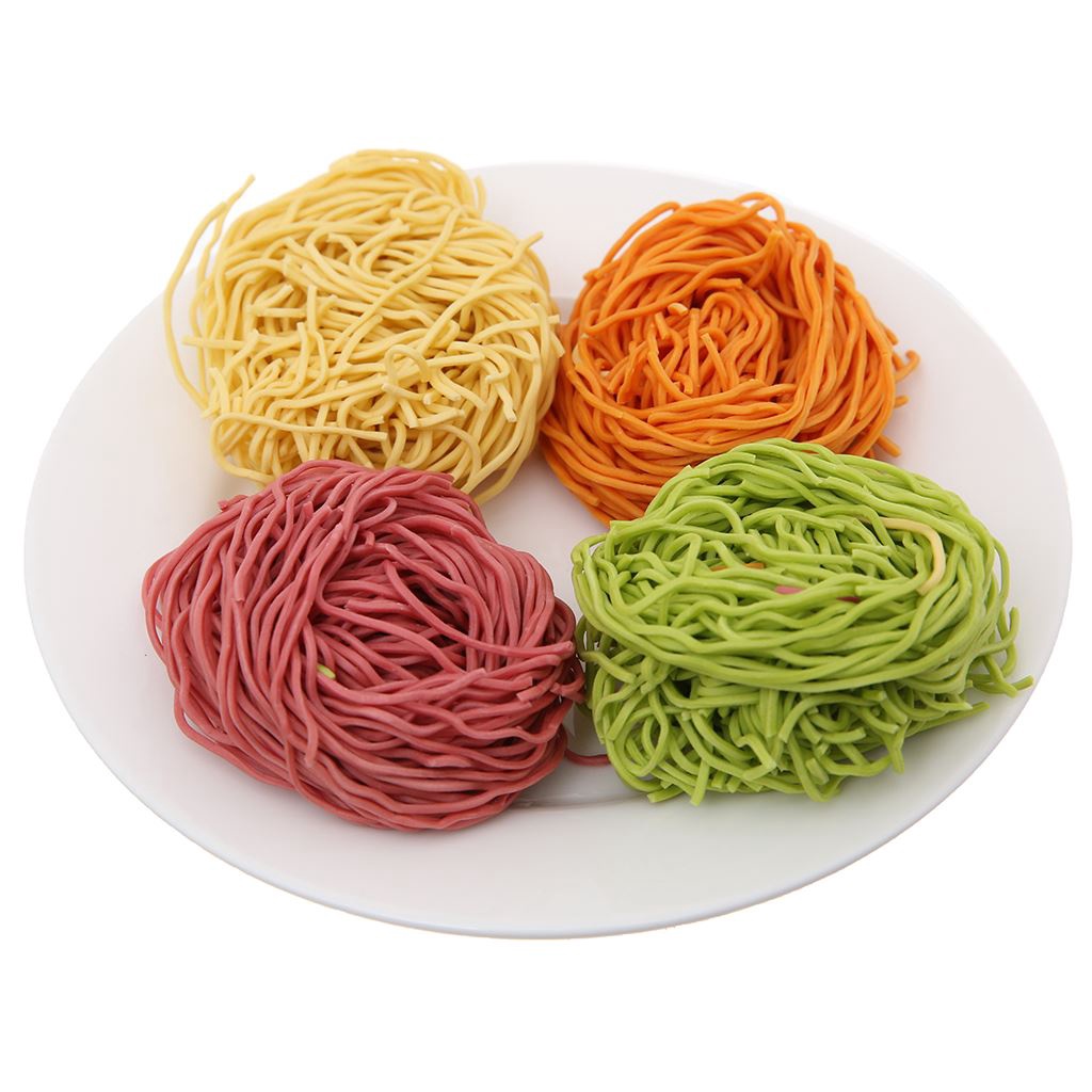 Mì Rau Củ Ngũ Sắc Khô Sa Đéc - Túi 1000g - Đặc Sản Đồng Tháp