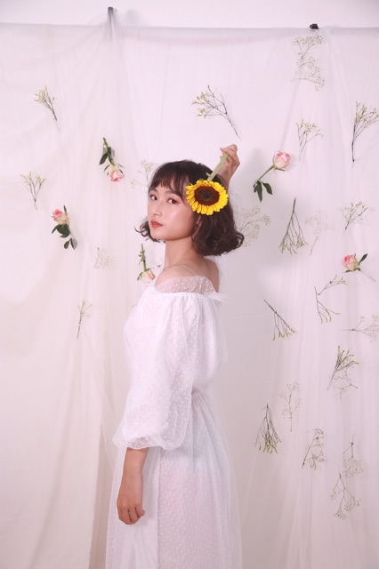 VÁY ĐI CHƠI/ĐI TIỆC - AMICHO DRESS - VÁY CHẤM BI REN | BigBuy360 - bigbuy360.vn