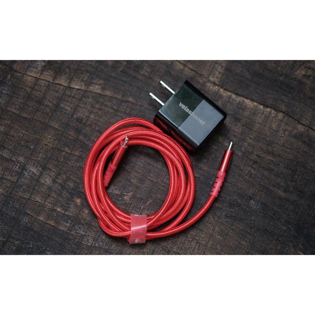Cáp Sạc PD Velasboost- Sạc nhanh chuẩn MFI- Hàng Việt Nam bảo hành 12 tháng
