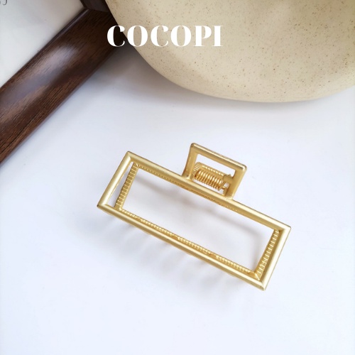 Kẹp tóc, cặp tóc càng cua kim loại phong cách Hàn Quốc Cocopi.accessories