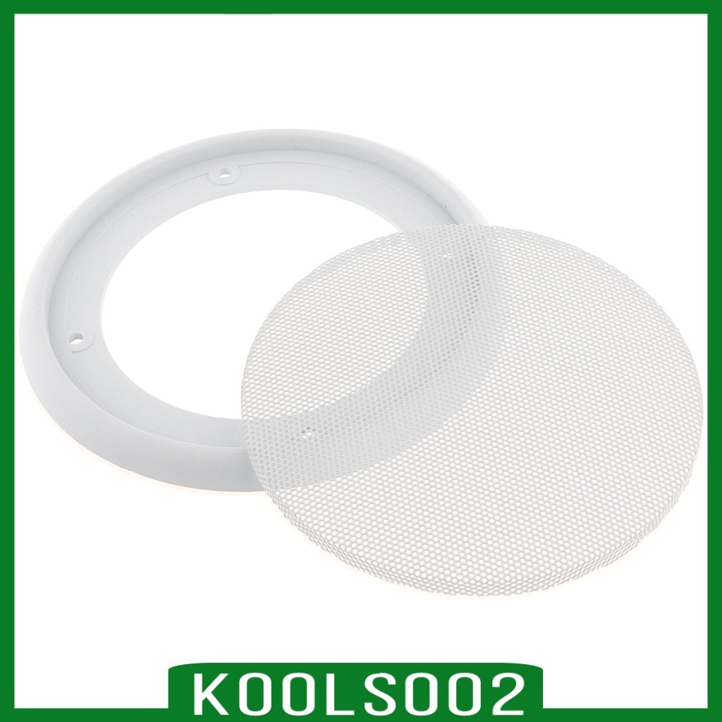4Inch Speaker Grills Cover Case with 4 pcs Screws for Speaker Mounting Home