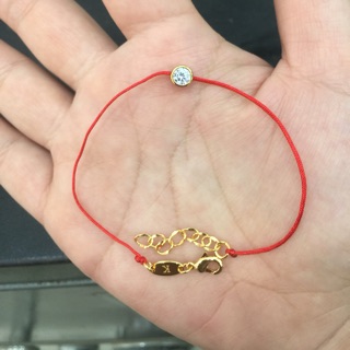 Vòng tay chỉ đỏ kim vàng thái lan