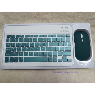 Bộ Combo chuột và bàn phím Bluetooth mini ko dây nhỏ gọn - Keyboard & mouse bluetooth