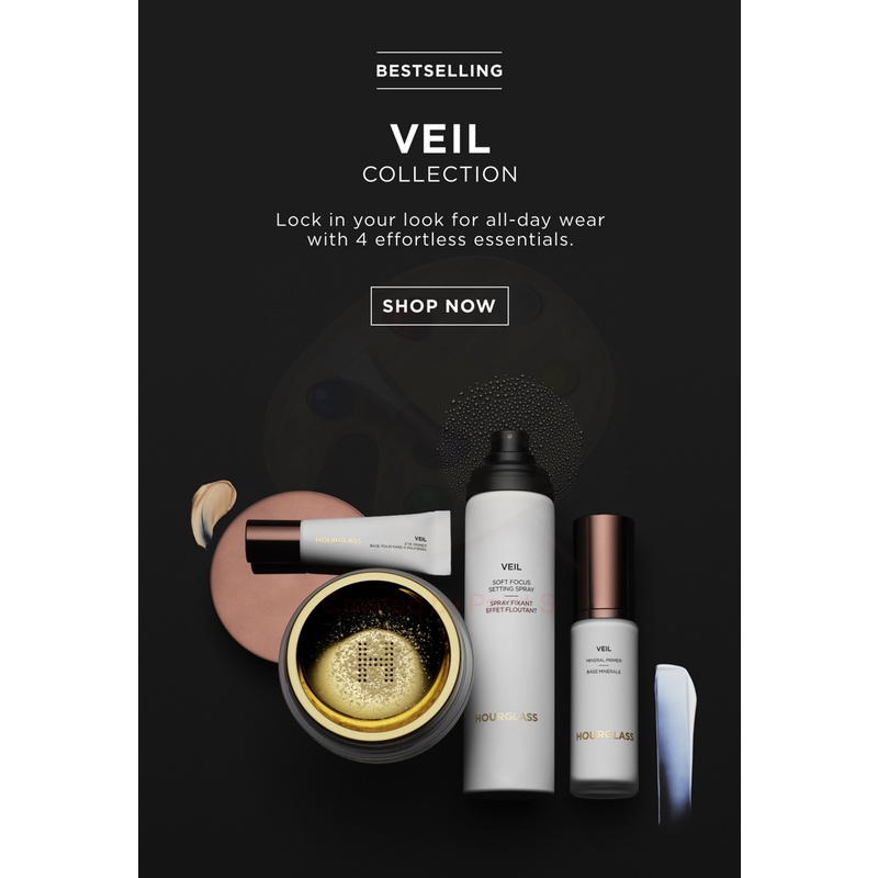 HOURGLASS 🏅 Kem Lót Veil Mineral Primer / Vanish Airbrush Primer