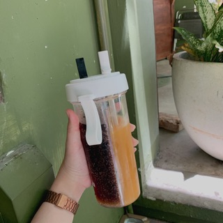 Bình Nước 2 Ngăn không rỉ nước - Bình Nhựa An Toàn . HÌNH CHỤP THẬT