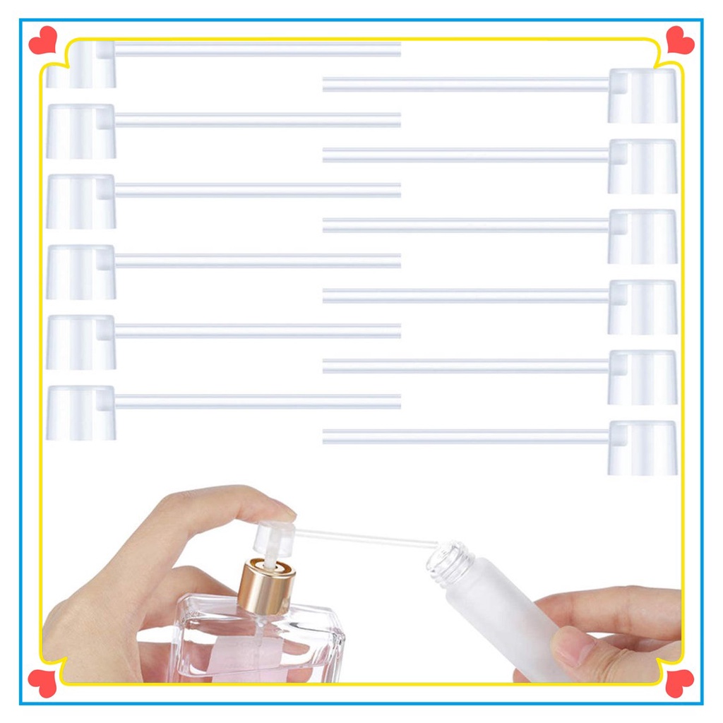 Dụng cụ nạp nước hoa mới 1/5 cái phễu khuếch tán nước hoa dụng cụ mỹ phẩm bơm nạp dễ dàng cho chai nước hoa mẫu