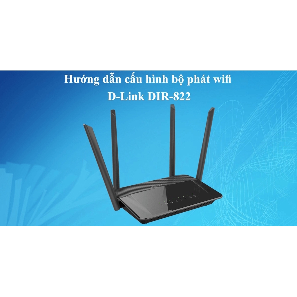 ROUTER WIFI D-LINK DIR-822