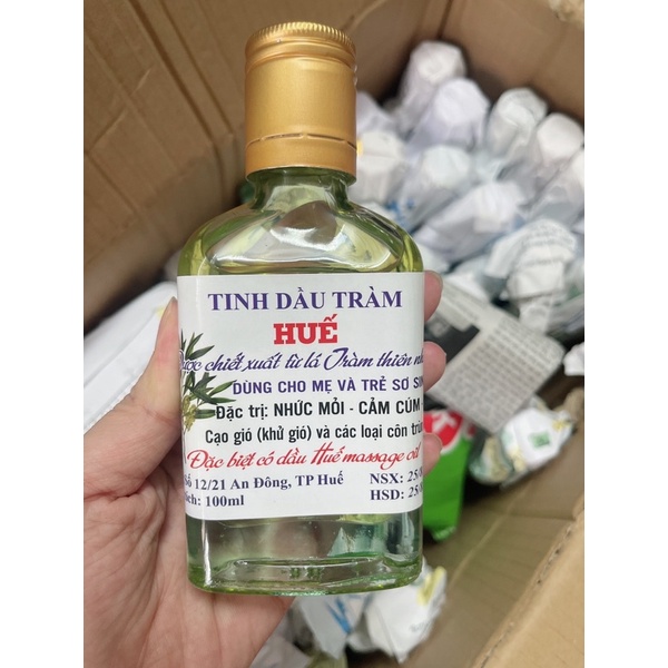 Combo 3 chai Tinh dầu tràm Huế nguyên chất 100ml
