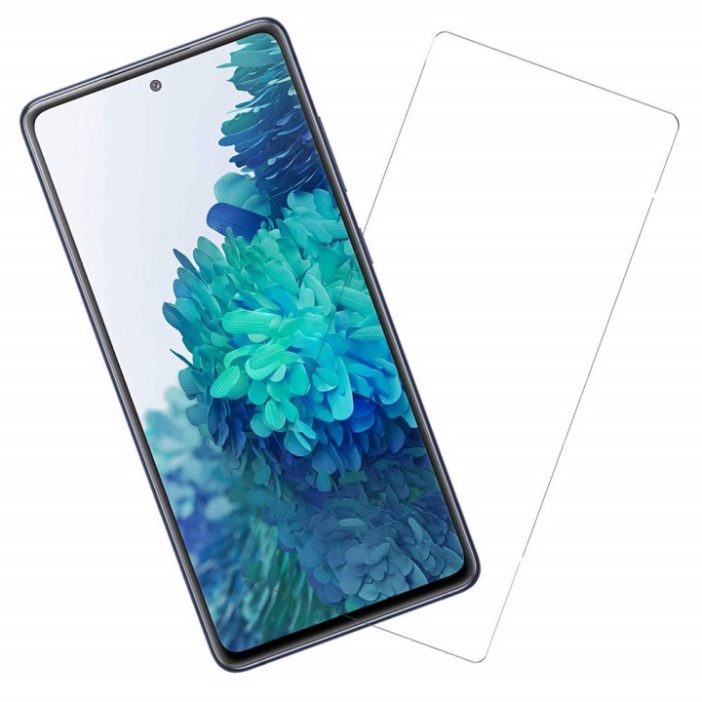 Kính Cường Lực Samsung S20 FE  2021 Full màn trong suốt 9D OG xanh Cao cấp Tặng Kèm Khăn Lau