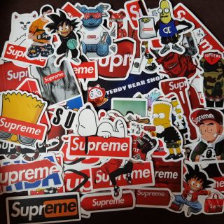 Bộ 50 sticker SUPREME không trùng lặp