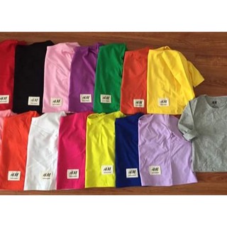 Siêu phẩm áo hm trơn xuất dư