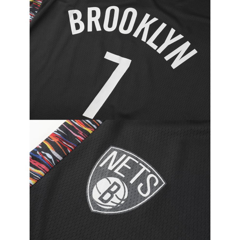 Bộ đồ đồng phục chơi bóng rổ theo phong cách NBA Brooklyn Nets Kyrie Irving 11 Kevin Durant 7 dành cho nam  ཾ