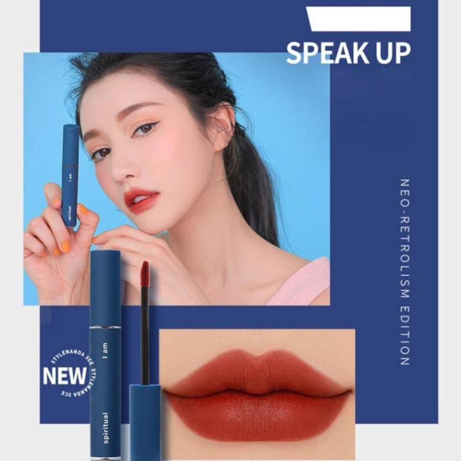 Son Kem 3CE Speak Up Vỏ Xanh - Classic Blue  Hot trend 2020  [ HÀNG CHÍNH HÃNG CHECK CODE  ]